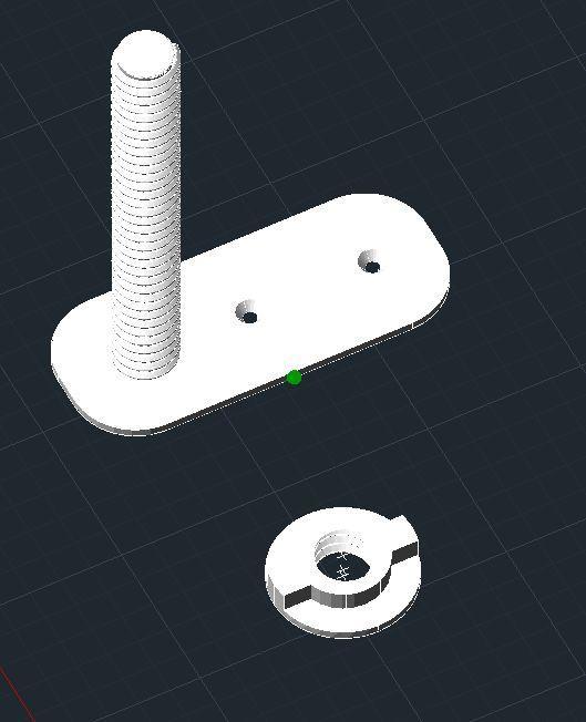 Angle grinder disc holder - Long