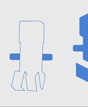 2-Part Minecraft Creeper Cookie Cutters