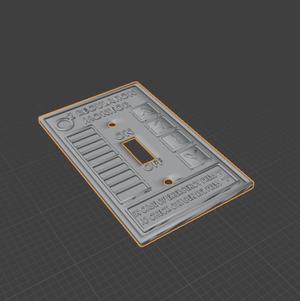 Oxygen meter (Light switch cover)
