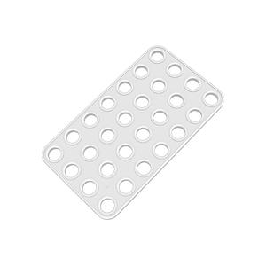 Plate RCT CRNR BU07x04x00.25 - SPN-PLT-0097