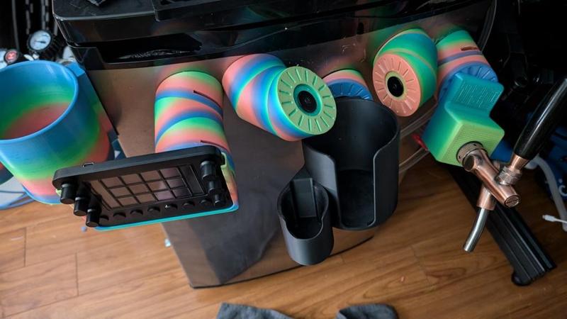 MAGNETIC MOUNTING ACCESSORIES - LOUPE DECK - CUP HOLDERS