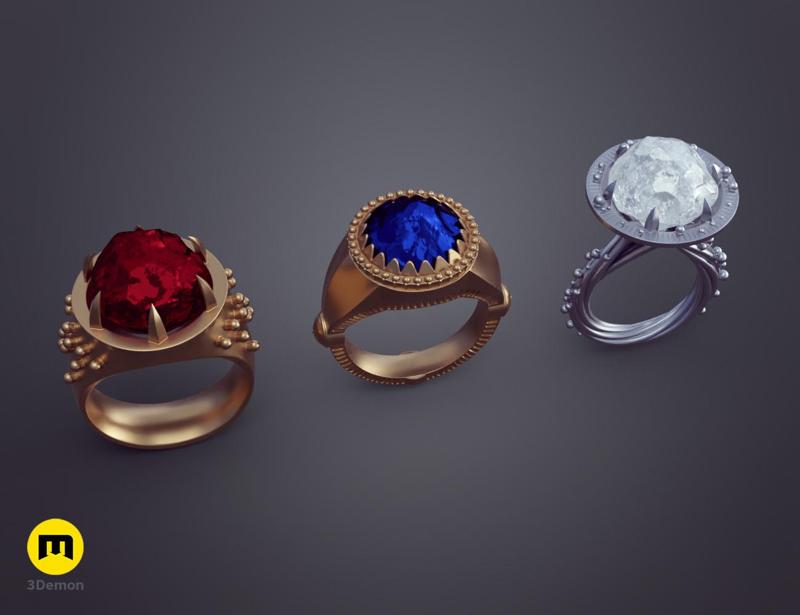Rings of Power - 3 Elven Rings
