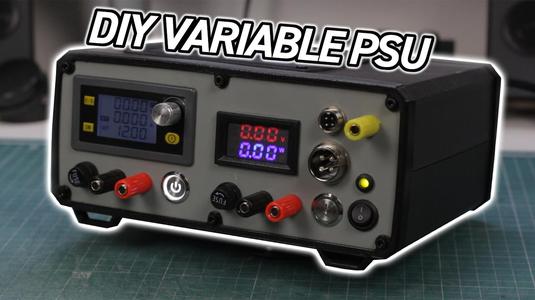DIY Variable Lab Bench Power Supply Build with XY-SK35H Module