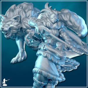 Beast Master Ranger - Collection [PRE-SUPPORTED] | Half-Giants of the Midland Series
