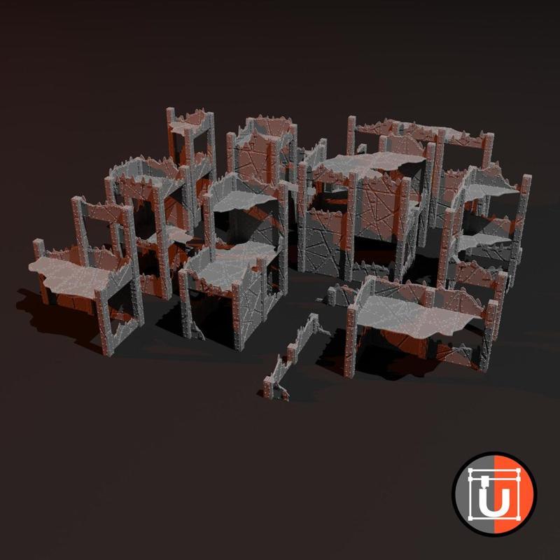 Full Ork Terrain Battlefield