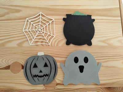 Halloween Coaster Set