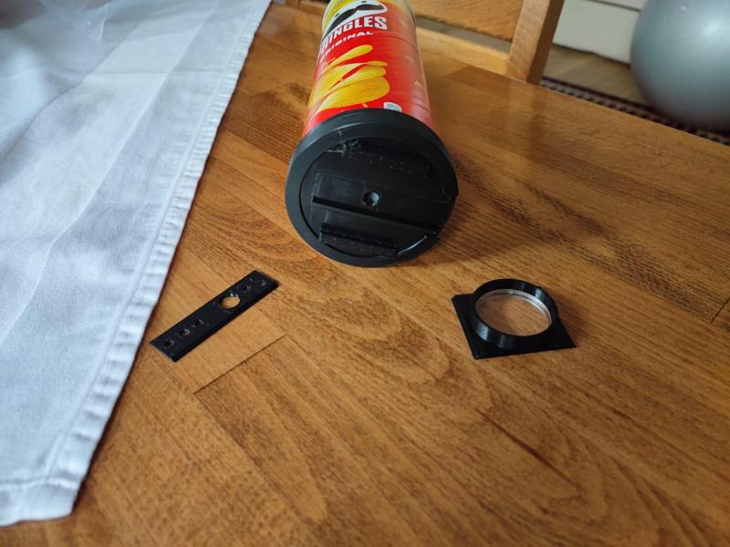 Pinhole Camera adapter for chips can