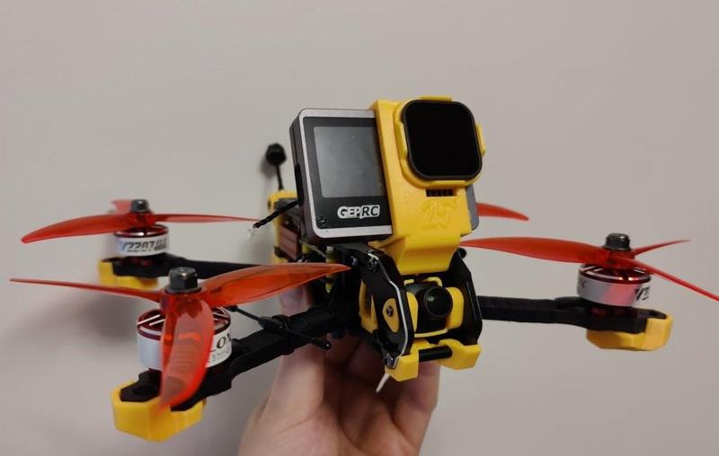 Mario5 GEPRC Naked GoPro 9/10/11 Mounts