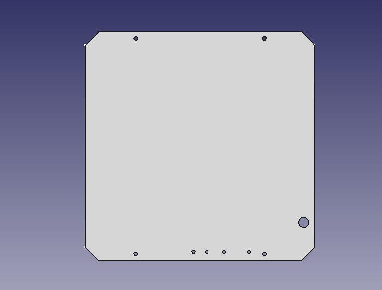 Inlay Plate for "German Word Clock - Wortuhr"