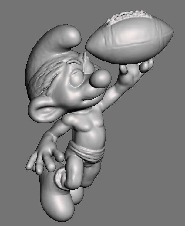 Smurf or Halfling or Goblin or Gnome Football Team