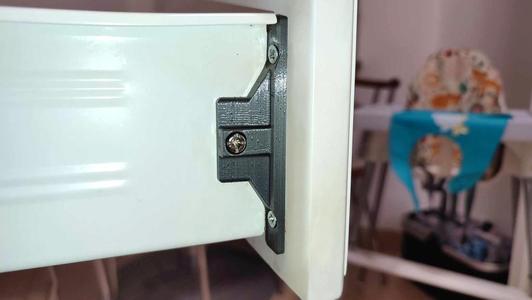 Indaux drawer bracket reinforced