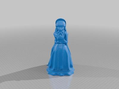 Victorique de Blois from Gosick 3D figure