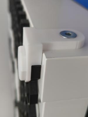 Multiboard simple ikea kallax mount