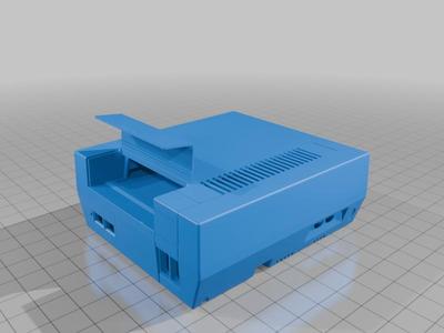 Retro Remake MiSTER Pi batch 3 NFC reader NES-style case