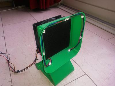 Solder Fume Extractor for 120 mm fan