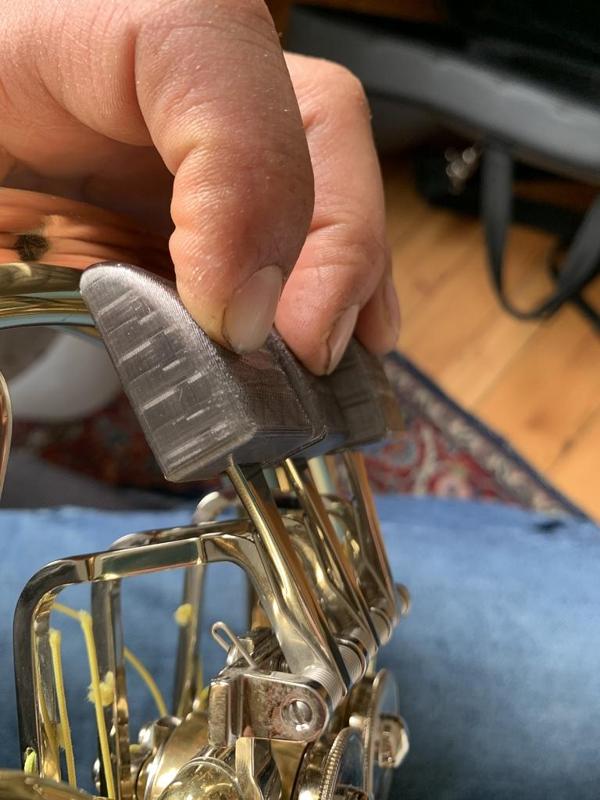French Horn valve trigger / key adjustments