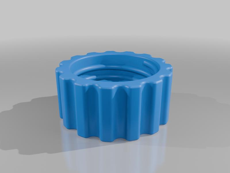 Gas can cap modified 