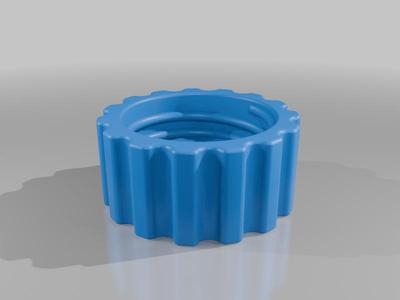 Gas can cap modified 