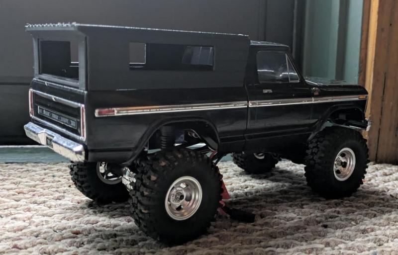campershell for traxxas trx4  high trail ford