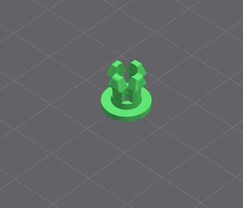 Creality K1 Filament-runout Sensor Clip for Bowden Tube