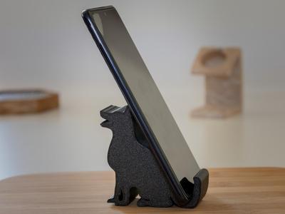 Mobile phone stand - Dog