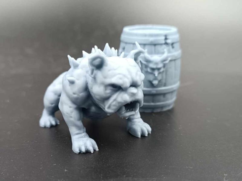 DnD RPG Miniature Dungeons - Demon Bulldog