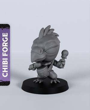 Male Birdfolk Bard - With Free Dragon  - 5e DnD Inspired for RPG and Wargamers