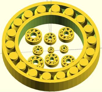 Printed Bearing