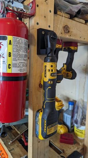 DeWalt 20v ratchet wall mount