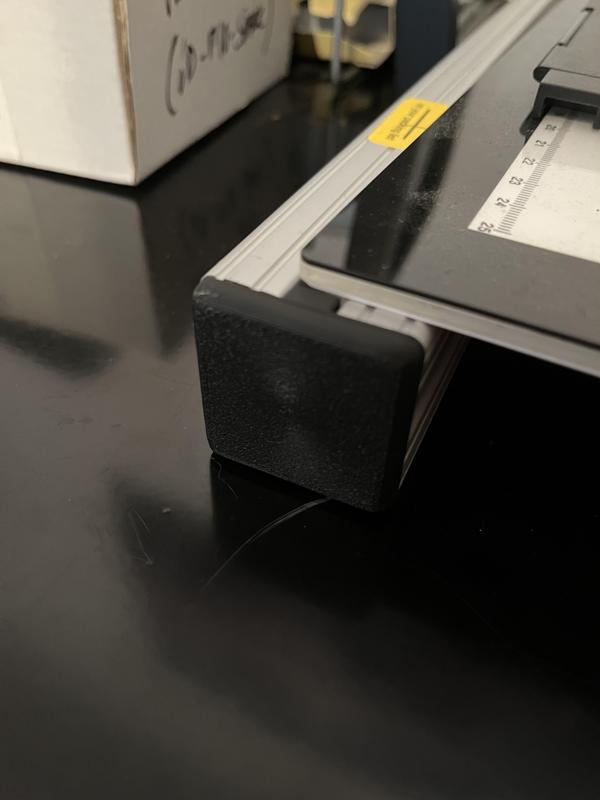 T-Slotted Extrusion 1.5inx1.5in End Cap