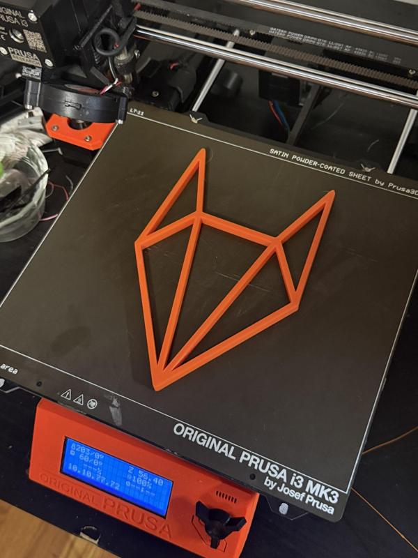 RynDTX Geometric Fox Logo