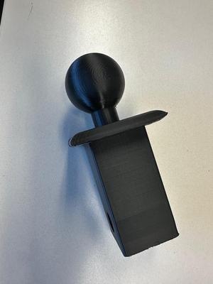 FAUX Trailer Hitch Ball Mount