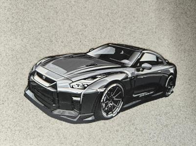 Nissan GT-R hueforge