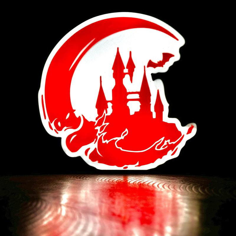 Castle Moon Light Box