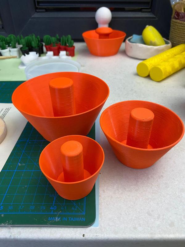 Pottery Rim Cone Tools