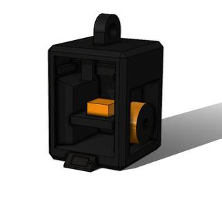 Prusa CORE One keychain