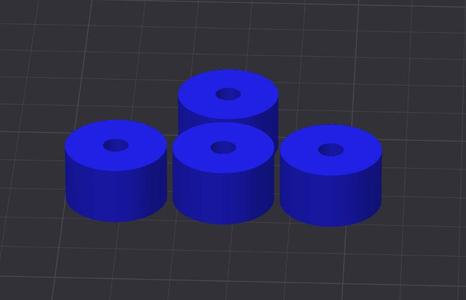 Ender 3 solid bed mounts