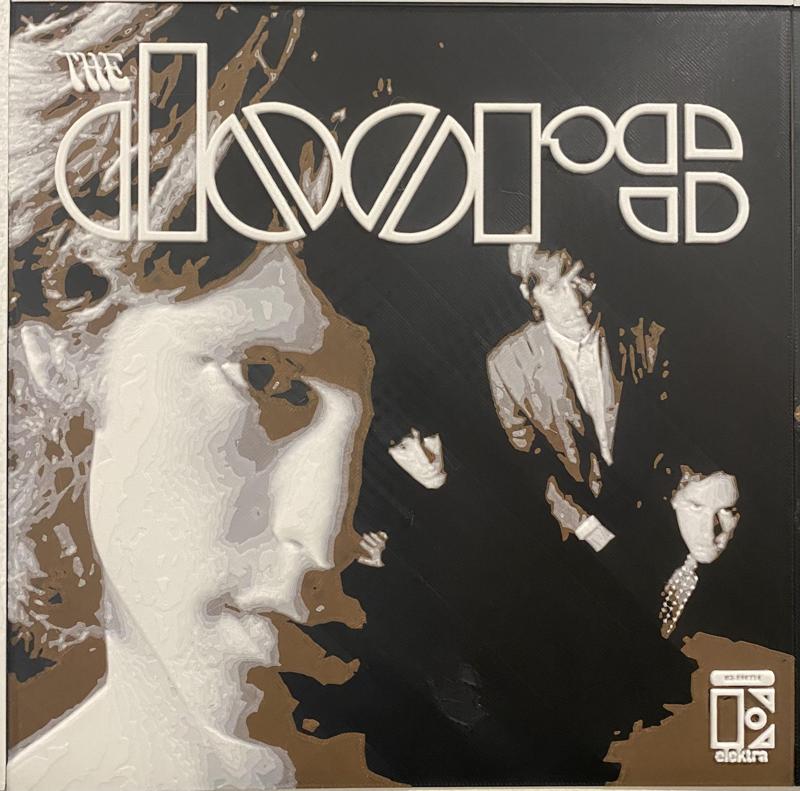 THE DOORS - The Doors Album Cover Art (3 Colors)