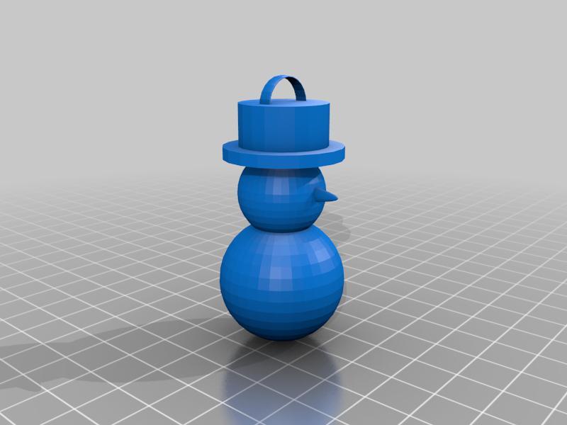 Snowman Ornament