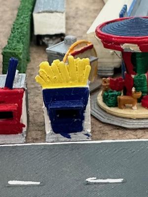 Funfair - food stall 5 (french fries) (z-scale)
