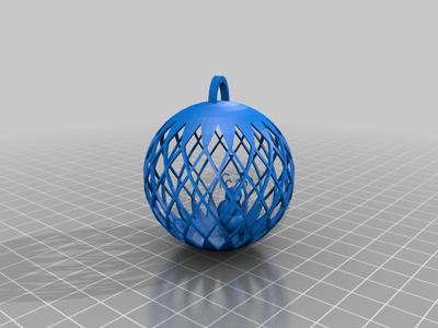 Cool Reindeer Bauble