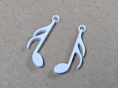 sixteenth note earring