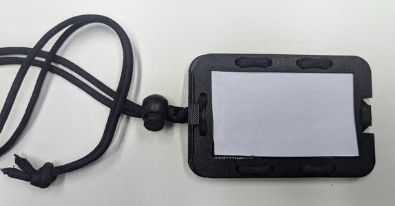 Yet Another ID Card carrier\holder - Version 2