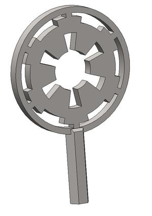 Star Wars Imperial insignia for christmas tree 