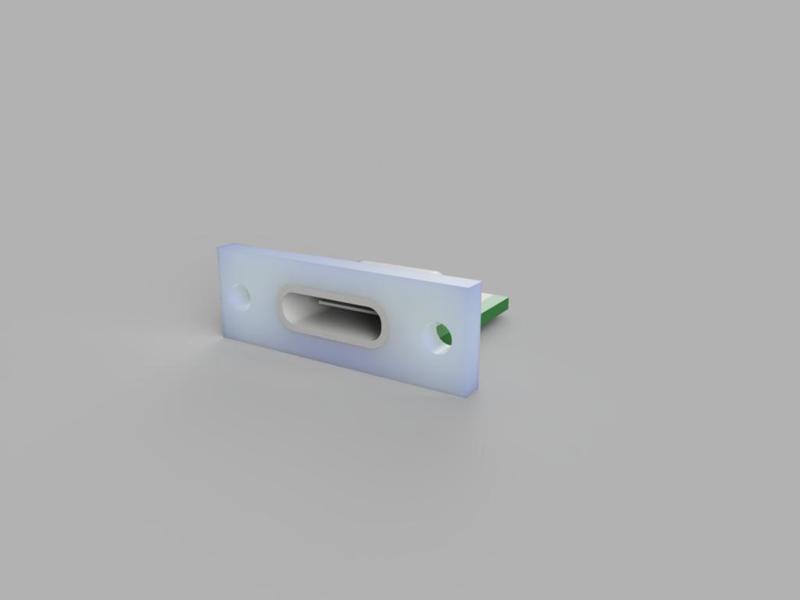 USB-C Female Panel Connector