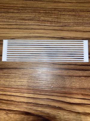 Straight line stencil