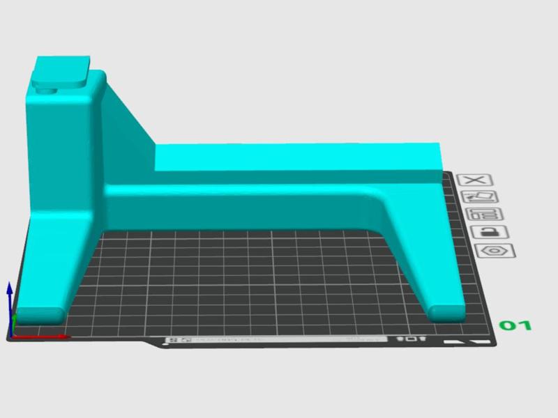 A1 Mini Spool Holder updated