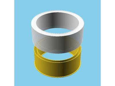Moon (in circle) phase 13, nestable box (v1)