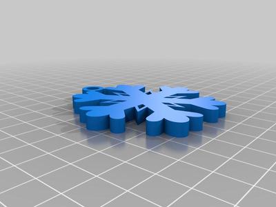 snow flake ornament