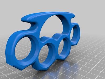KnuckleDusterKeychain chamfer fixed